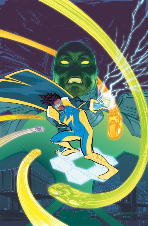kickstandkids:We’re doing some Static Shock covers for the DCnU. Here’s our first.