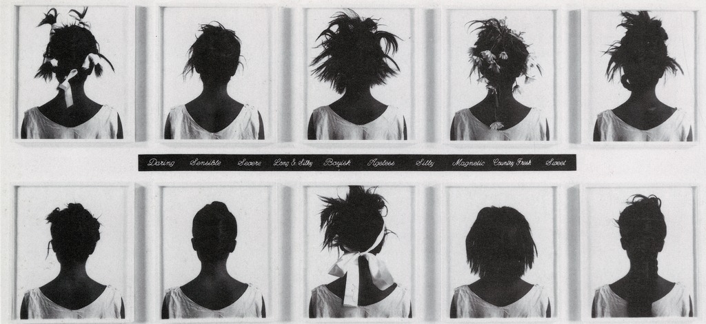 cavetocanvas:Stereo Styles - Lorna Simpson, 1988 
