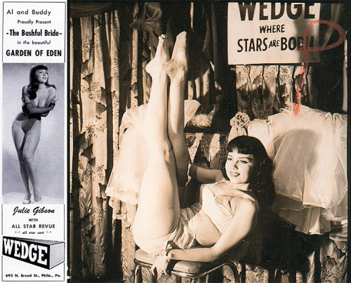 Porn Pics Julie Gibson A 50’s-era magazine ad