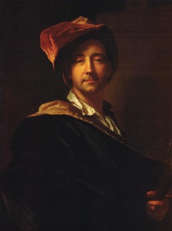 necspenecmetu:  Hyacinthe Rigaud, Self-Portrait