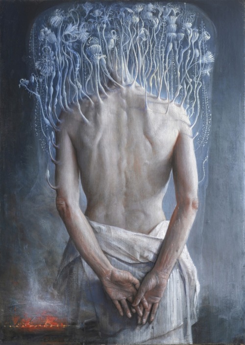 agostinoarrivabene: Agostino Arrivabene Martyrium. 2011, oil on linen , cm 70 x 50 www.agostinoarriv