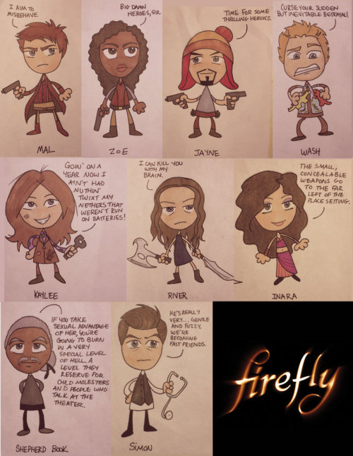 foxyslick:prestidigital:Memorable quotes from FireflyThis is adorable…OMG IT SAVED THE TAGS, THAT’S 