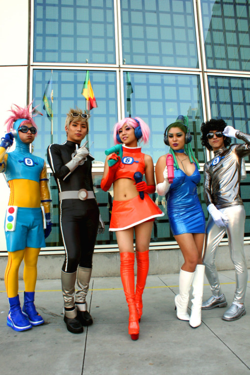 cosplaying: Anime Expo 2011 - Space Channel 5