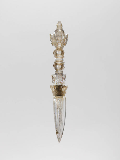 blaaargh:Phurba (dagger), late 15th centuryThe ritual dagger (Sanskrit: kila; Tibetan: phurba) is es