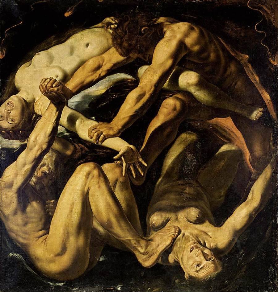 metalonmetalblog:  Louis Finson - ‘Allegory of the Four Elements’, 1611 
