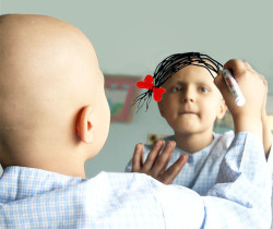 pinkbow-goinwiththeflow:  THIS WONT RUIN YOUR BLOG!  reblog for children fighting cancer. 