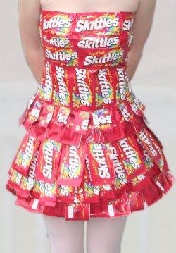 SKITTLES DRESS ;o