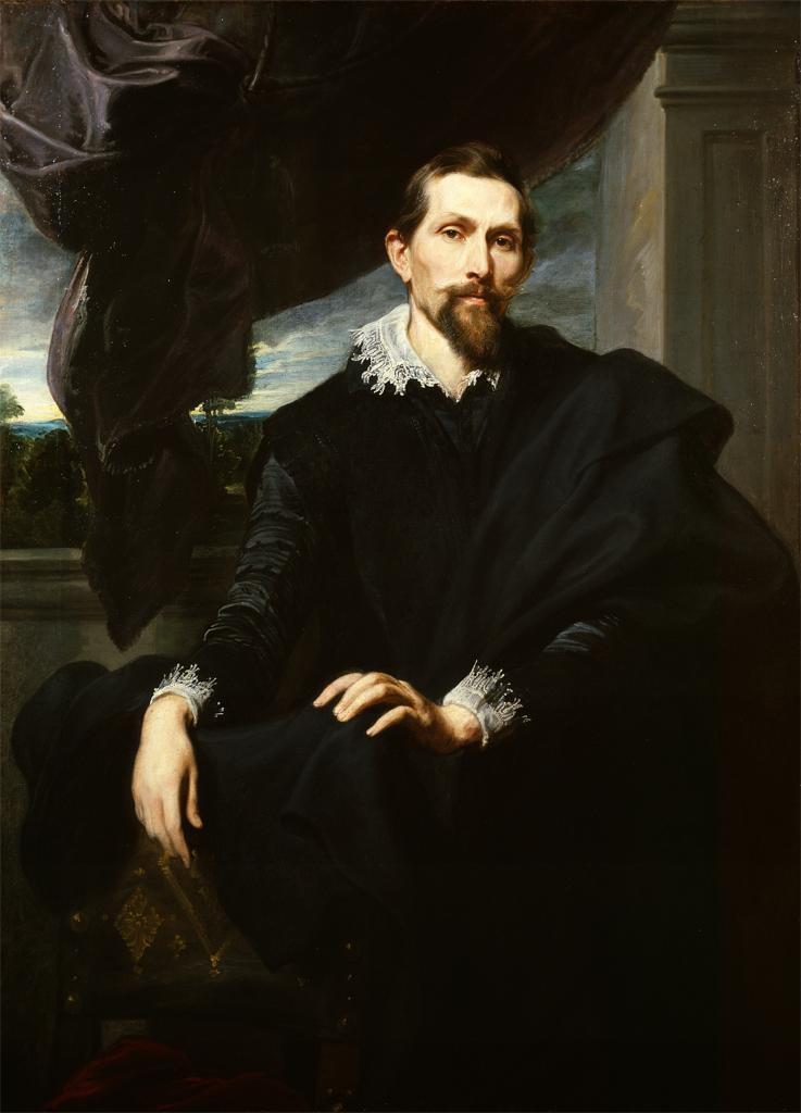 necspenecmetu:  Sir Anthony van Dyck, Portrait of Frans Snyders, c. 1620 