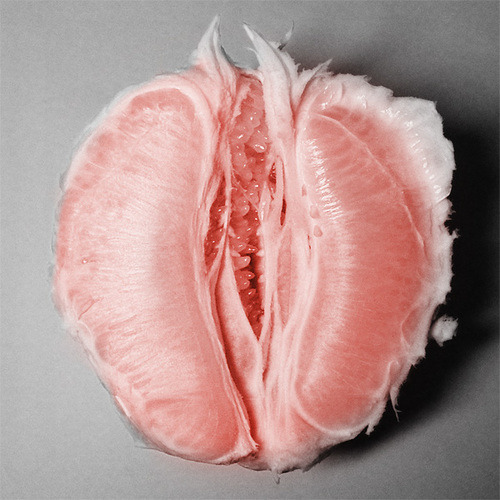 Porn photo grapefruit / vagina