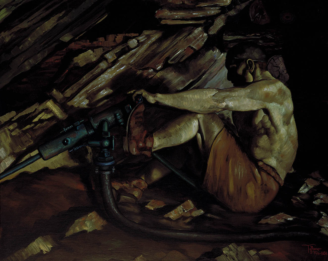 peira:  Tyrone Comfort:  Gold Is Where You Find It (1934) 
