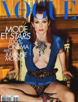 Julianne Moore by Mario Testino for Vogue