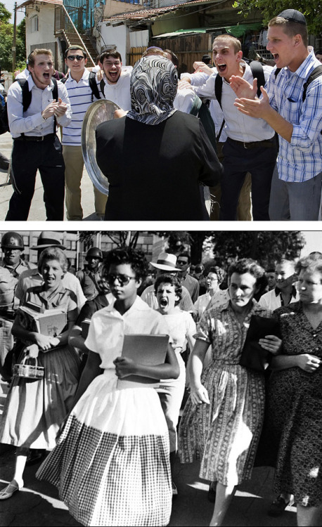 ariseyeprisoners:  different time, same racist adult photos