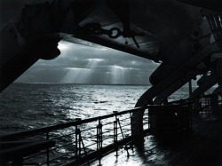 Shortly Before Arrival In The Promised Land Photo By Henry Ries Aboard Bremen, 1938