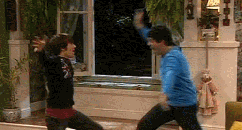 jennytinkler:  HUG ME, BROTHA!      