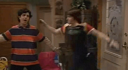 jennytinkler:  HUG ME, BROTHA!      