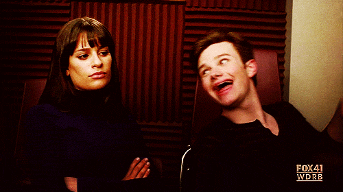 When your friends mad and you act like a retard to cheer them up
