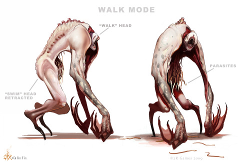 maliciousbee:  Aqua Splicer concepts by Colin Fix 