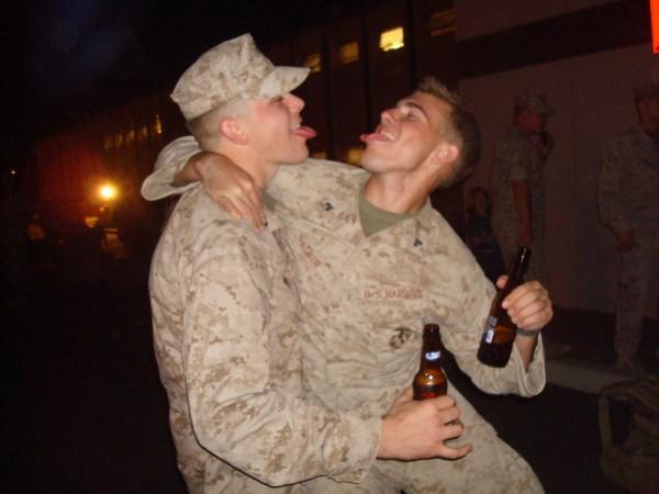 usmcjock:  militarymencollection Gay(ish) military guys are hot!   
