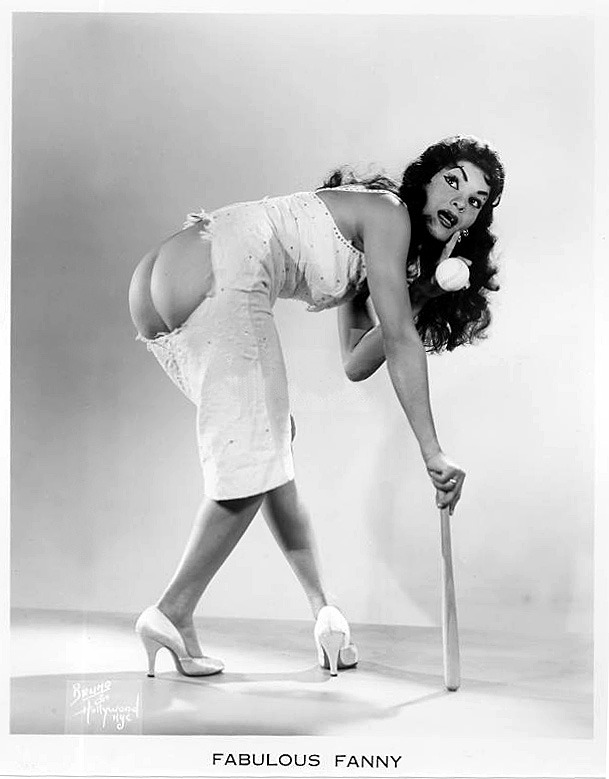 burleskateer:  Fabulous Fanny Anyone for a game of Baseball?..   GO Blue Jays GO!!