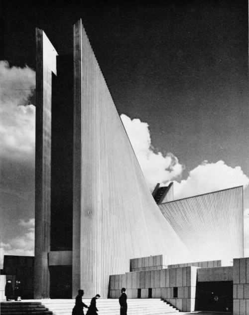 fuckyeahbrutalism: St. Mary’s Cathedral, Tokyo, Japan, 1963 (Kenzo Tange)