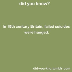risachou:  WELL, FUCK. HALF OF TODAYS POPULATION WOULD NEED TO BE HANGED.  Ironically, suicide is illegal.