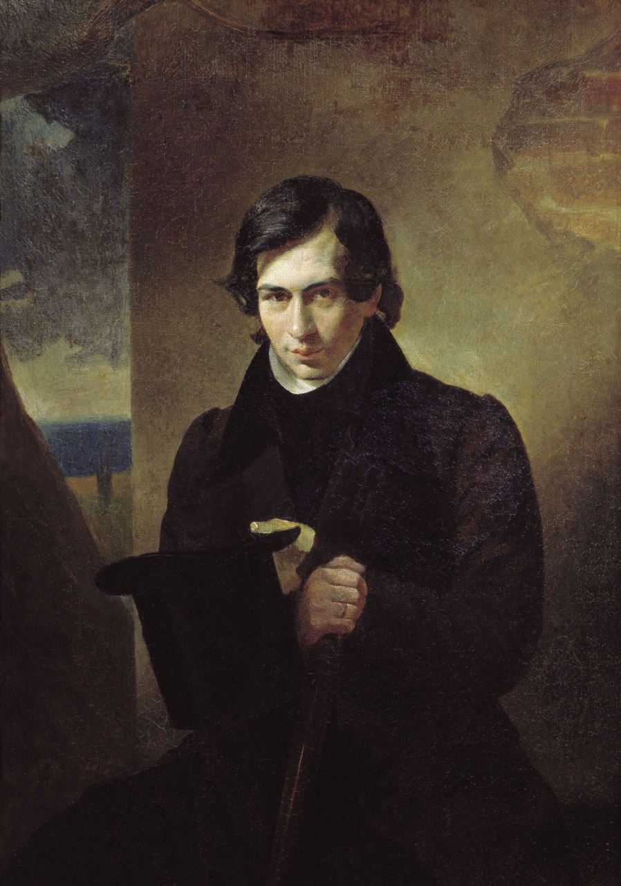 necspenecmetu:  Karl Pavlovich Bryullov, Portrait of Nestor Vasilevich Kukolnik,