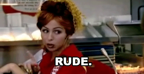 When you take a picture with someone and they crop you out of the picture and post it as their profile picture.