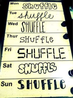 por-la-cresta:  everyday i’m shufflin’!! 