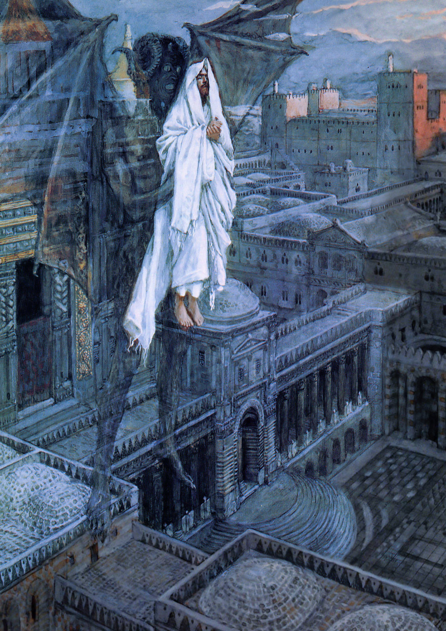 peira:  James Jacques Joseph Tissot:  Satan Tried to Tempt Christ (1895) 