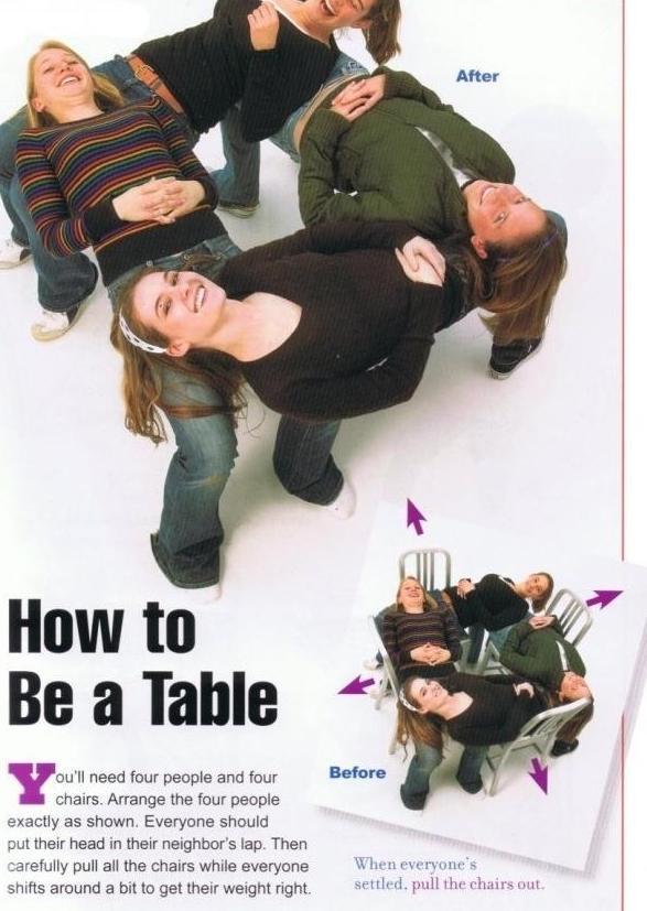 kirbyrightbackatya:  bored? Just be a fucking Table,