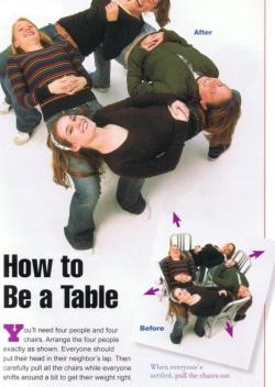 Kirbyrightbackatya:  Bored? Just Be A Fucking Table,