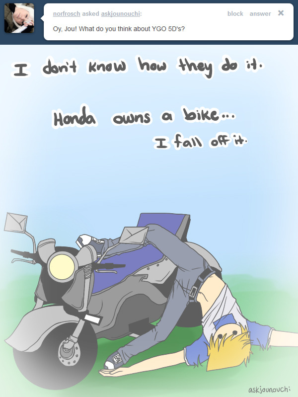 askjounouchi:  I just have no balance whatsoever. 