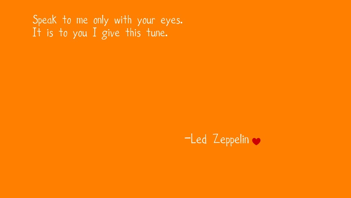 Music Quotes! // Led Zeppelin!