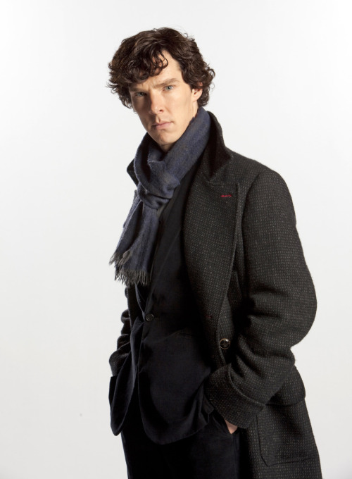 nameinlights:  Some gorgeous Sherlock Promo/Photoshoot shots.  when does this come back? (too lazy to google)