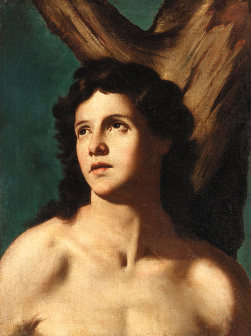 necspenecmetu:  Giovanni Domenico Cerrini (Il Cavalier Perugino), Saint Sebastian,