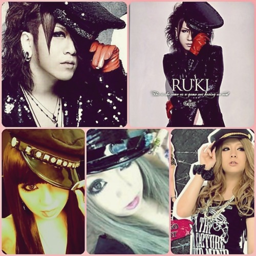 inlovewinternight:ruki-skullkid:More “Sakurina and Ruki”…Hehe, similar style… ne?Yeah, I made this p