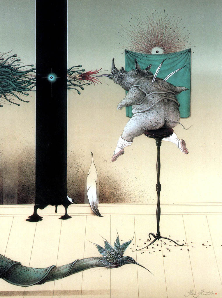 beatus-exsisto:  A painting by Hans Kanters. 