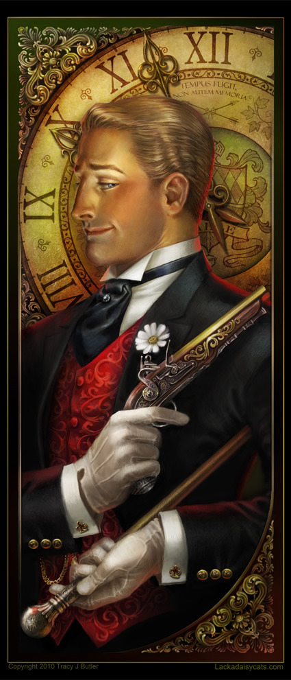 bittersweetart:  Lackadaisy Clockwise by Tracy J. Butler 