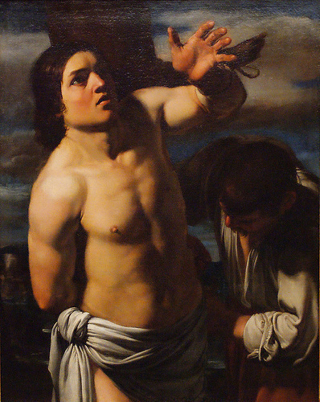 necspenecmetu:  Bartolomeo Manfredi, Saint Sebastian, 1610-3 