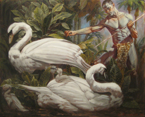 La Chasse aux Cygnes. Mark Beard as Bruce Sargeant  