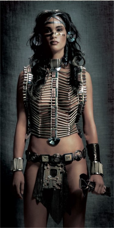 takemeawyy: “‘STEAMPUNK’(or Cyberpunk) NATIVE AMERICANS” 