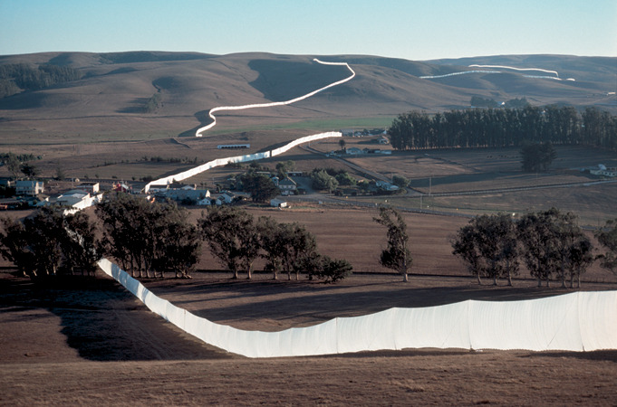contemporary-art-blog:  Christo and Jeanne Claude, Running Fence, Sonoma and Marin