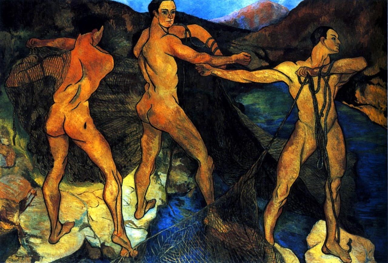 antonio-m:Suzanne Valadon:  Le lancement du filet (1914)