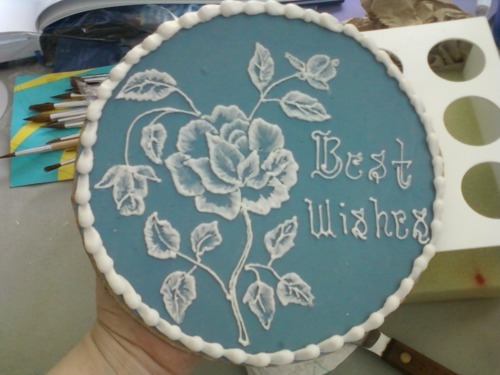 Technique Brush Embroidery Cakes