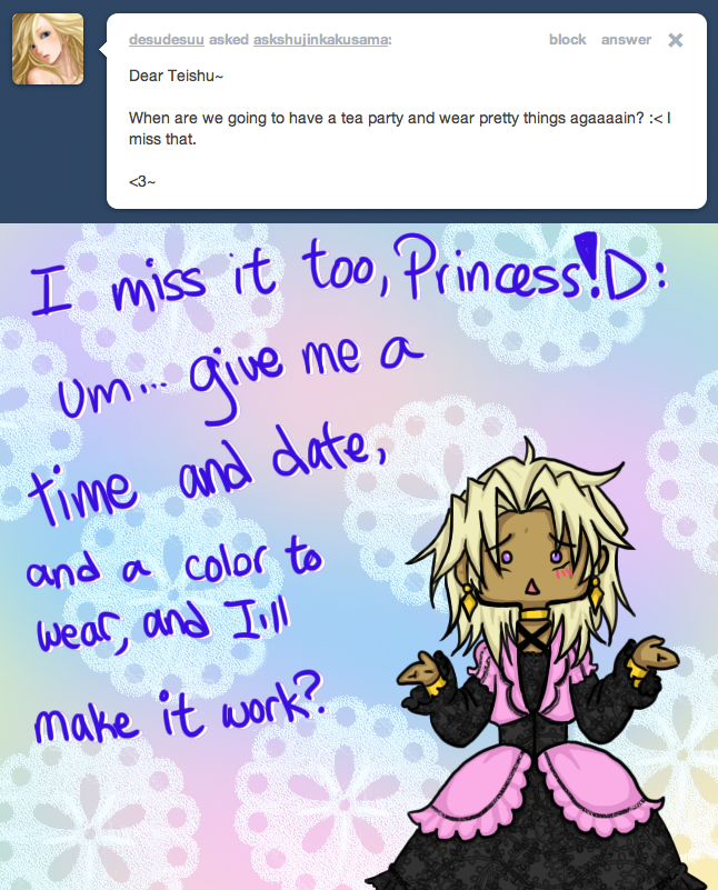 askshujinkakusama:  …AND I DON’T WANT TO HEAR A WORD ABOUT IT, ATEM. ≥_≥