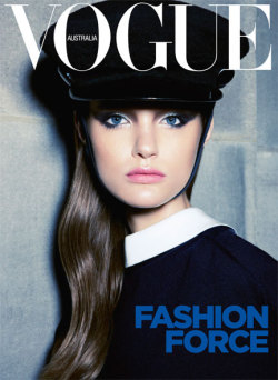 vogueaustralia:  Vogue Australia September 2011 is on sale today! Cover by Kai Z Feng. 