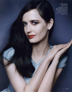 themicrowave:  Eva Green - InStyle June 2011