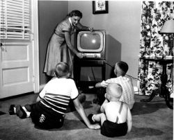 40sclassic:  Vintage TV 1950s. 