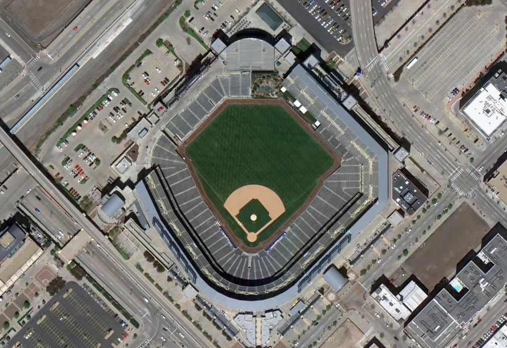 Coors Field, Colorado Rockies, Denver Colorado, 1995.