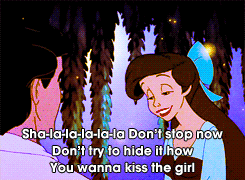 I love this movie and I love Ariel, but I always thought she looked like the devil that has come to get you in the last gif.